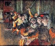 Edgar Degas The Chorus (1876) by Edgar Degas Spain oil painting artist